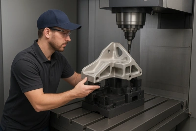 Aerospace machining with reduced part flipping for improved efficiency Aerospace machining with reduced part flipping for improved efficiency
