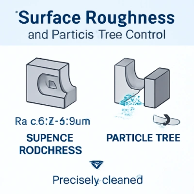 Precision Machining for Semiconductor, Aerospace, and Medical Components: Surface Roughness & Particle Control Precision Machining for Semiconductor, Aerospace, and Medical Components: Surface Roughness & Particle Control